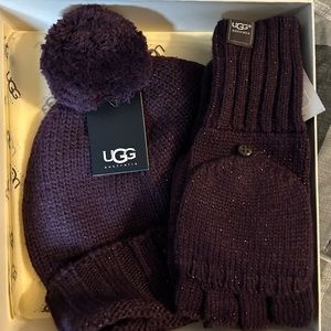 UGG Winter Hat & Glove Set